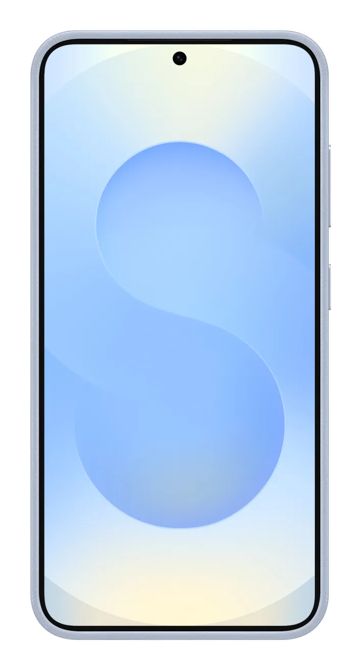 Samsung Galaxy S25 Kindsuit Faux Leather Case, Light Blue