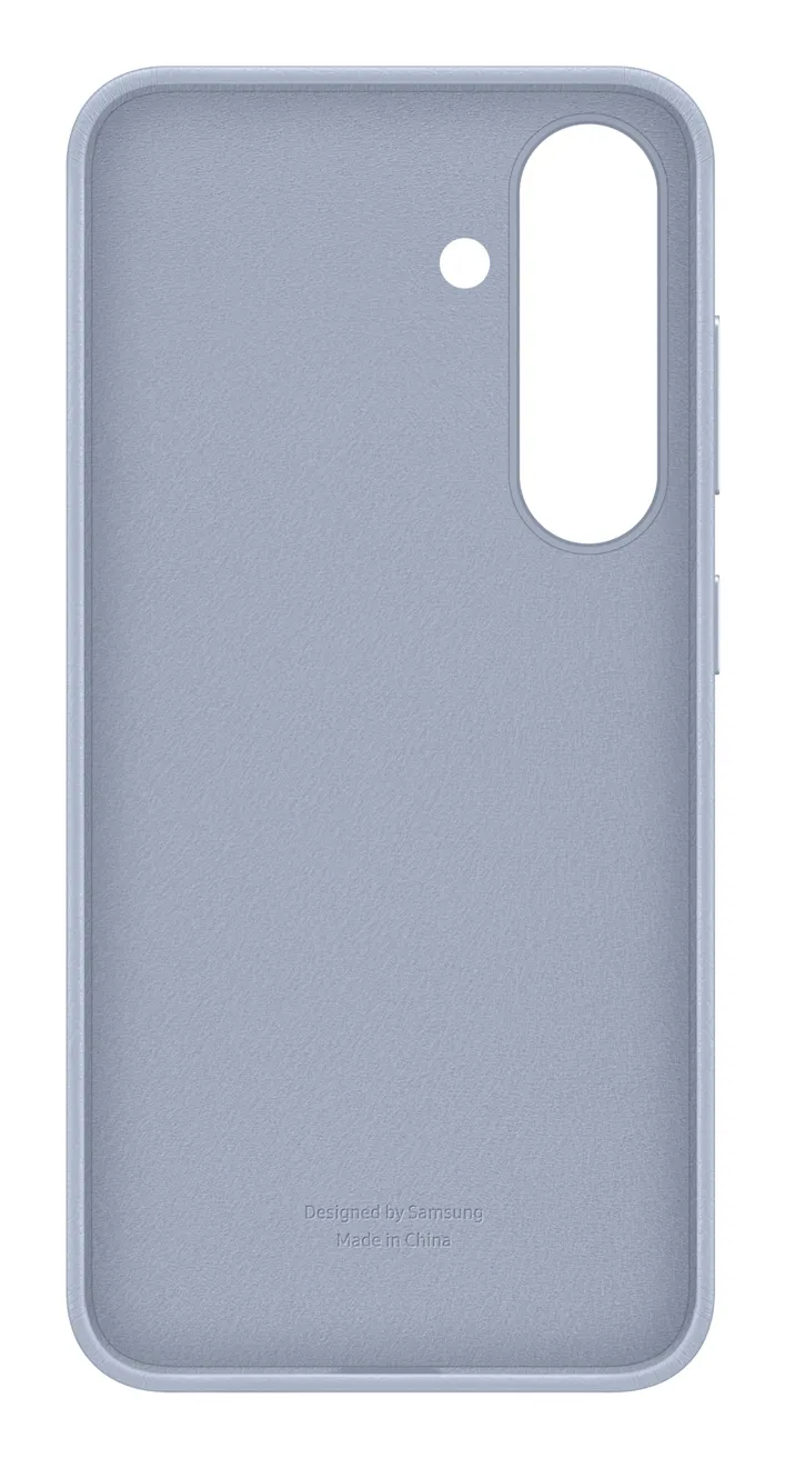 Samsung Galaxy S25 Kindsuit Faux Leather Case, Light Blue