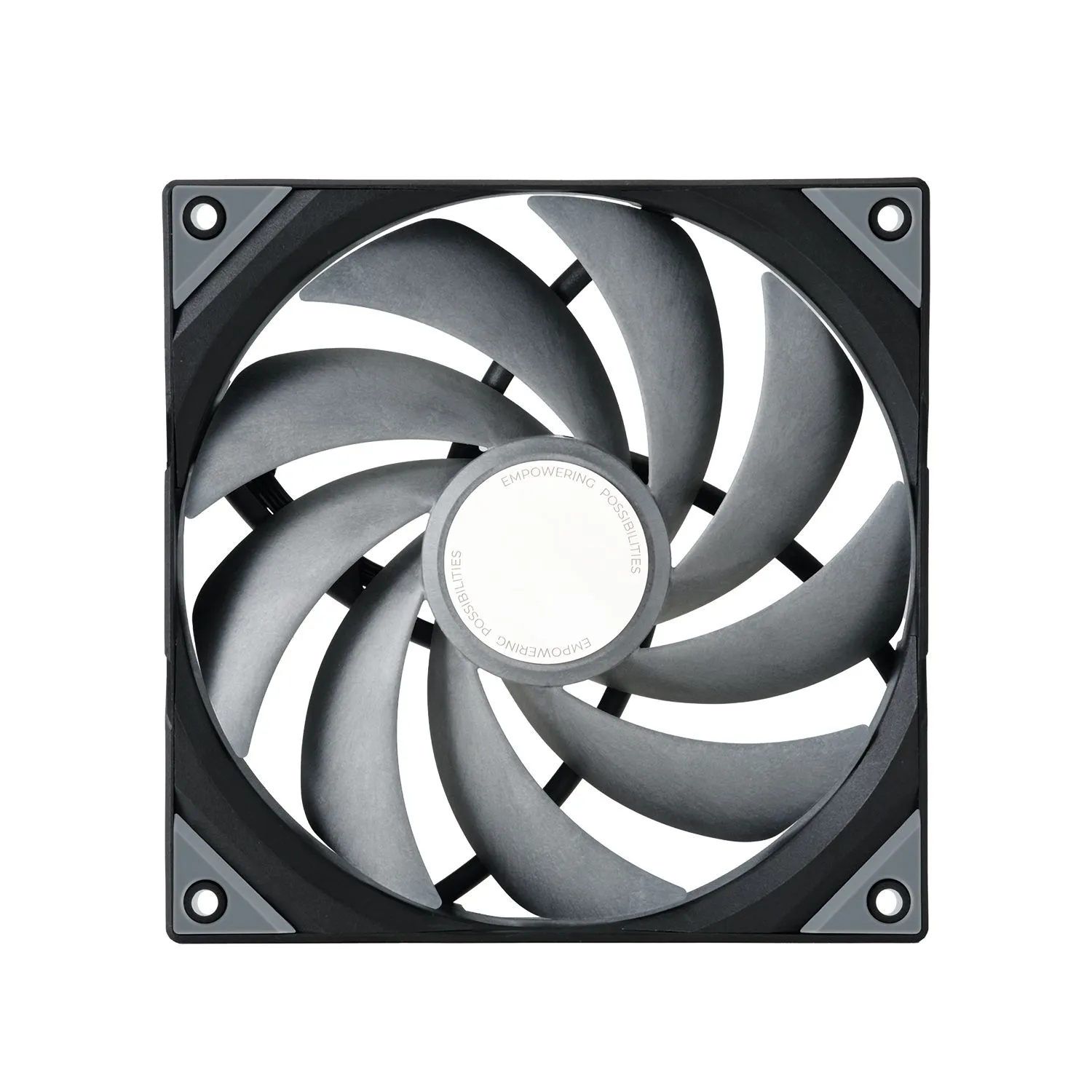 TRYX Rota Pro PWM fl&auml;kt, fluiddynamiskt lager, 140 mm, svart