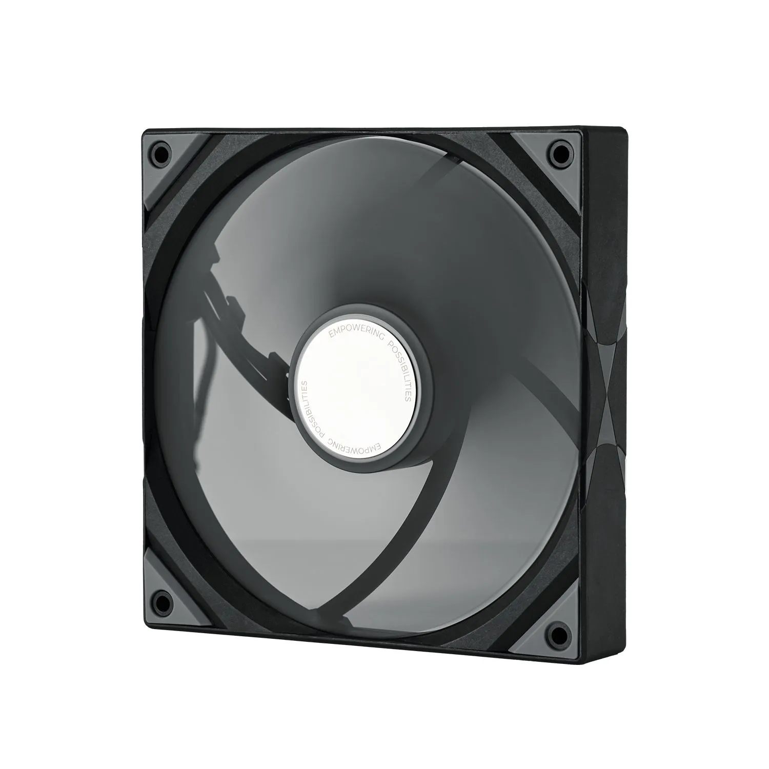 TRYX Rota Pro PWM fl&auml;kt, fluiddynamiskt lager, 140 mm, svart