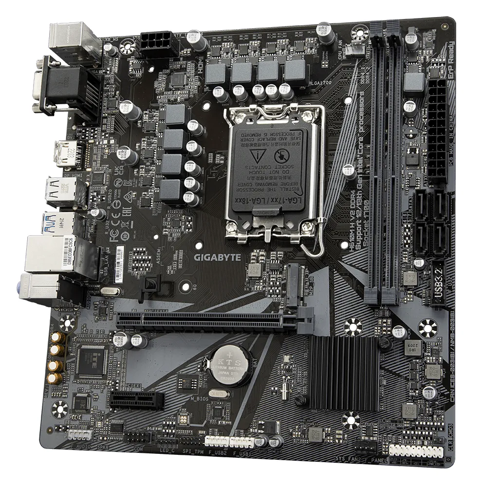 Gigabyte H610M H V2 DDR4 (rev. 1.0) mATX - motherboard