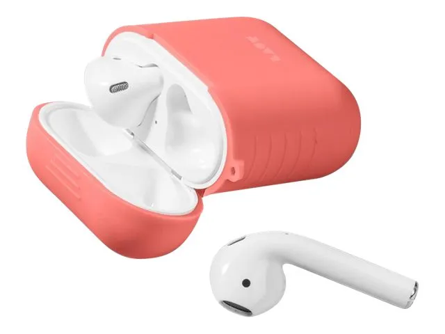 LAUT POD For AirPods Coral