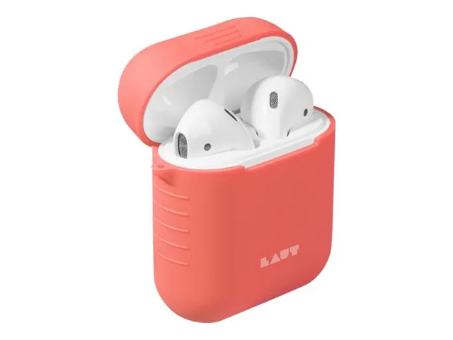LAUT POD For AirPods Coral