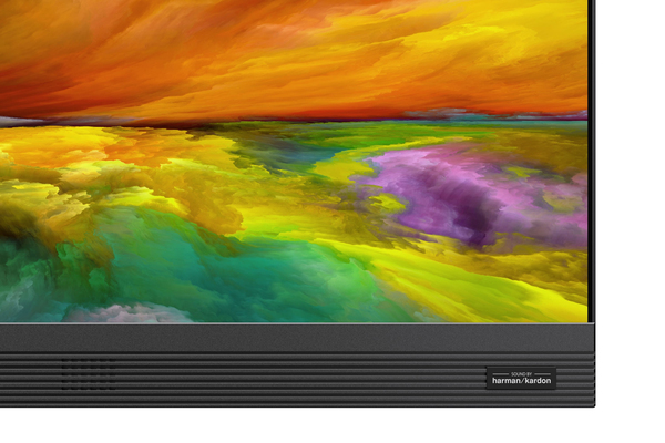 Sharp 55&quot; UHD Quantum Dot, Black Frameless Android smart TV