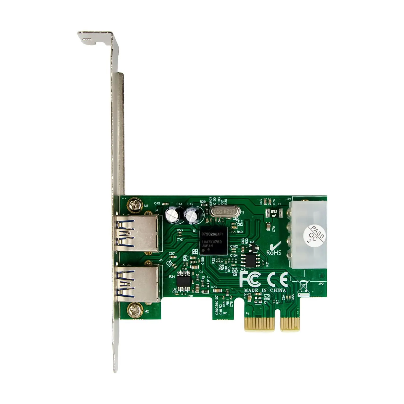 USB 3.0 2 Port PCIe Card