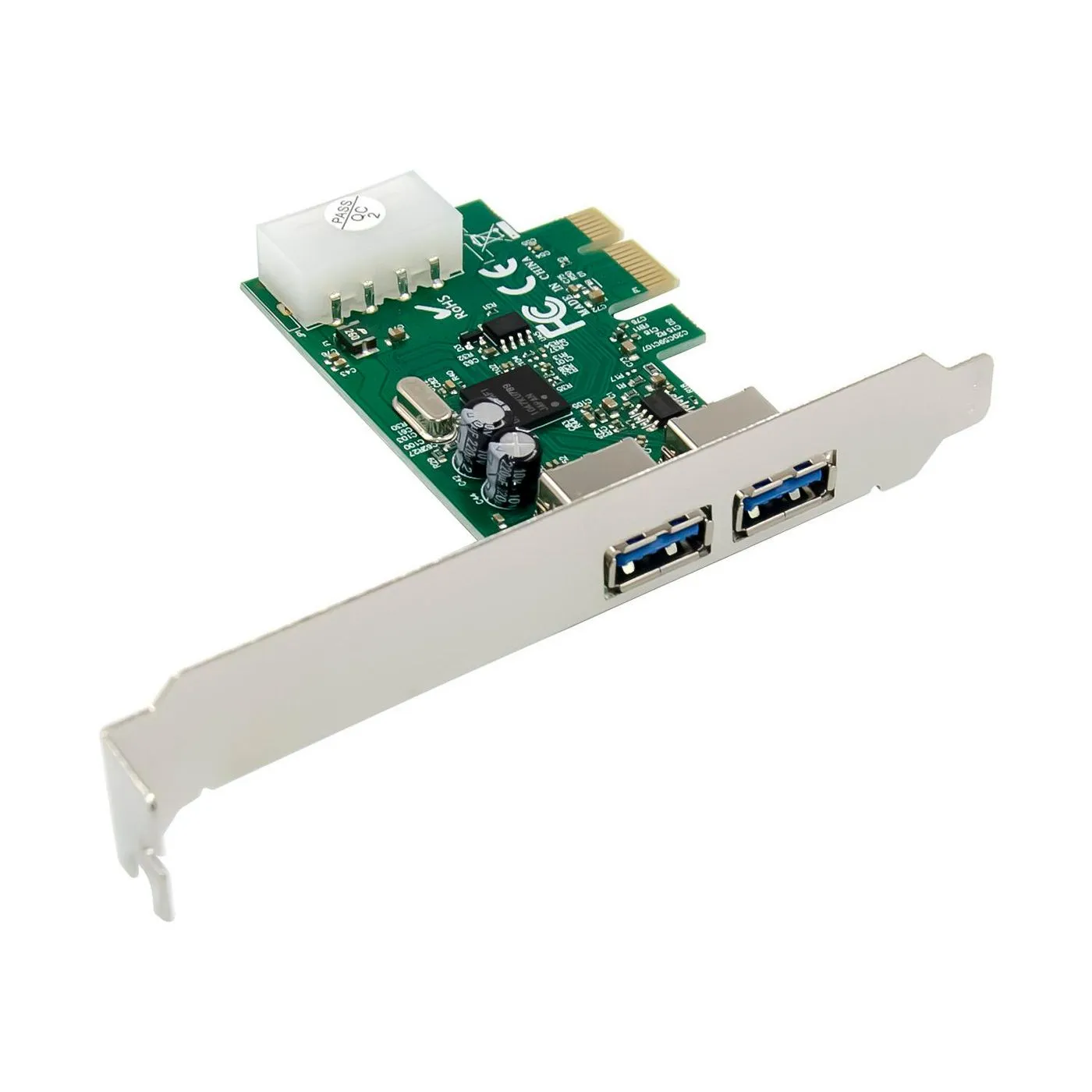 USB 3.0 2 Port PCIe Card