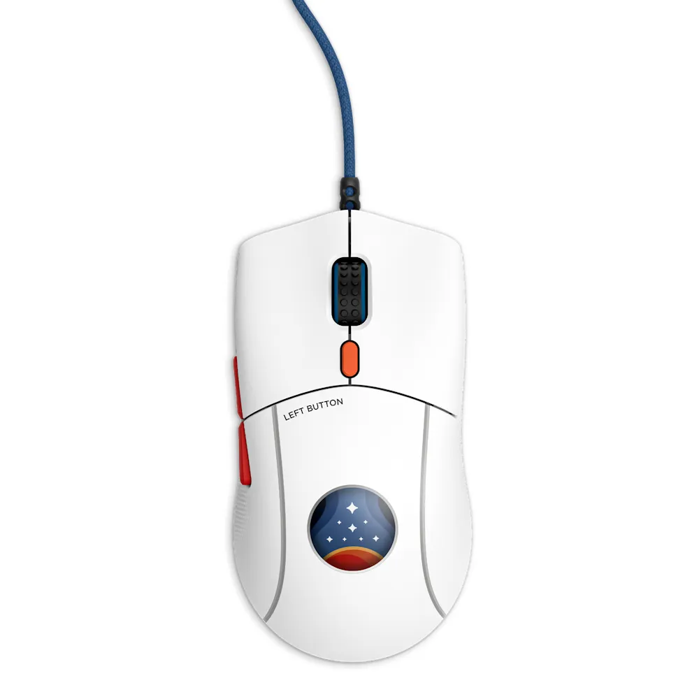 NZXT Lift 2 Starfield Lightweight Symmetrical CRFT 13 - gaming mouse, White