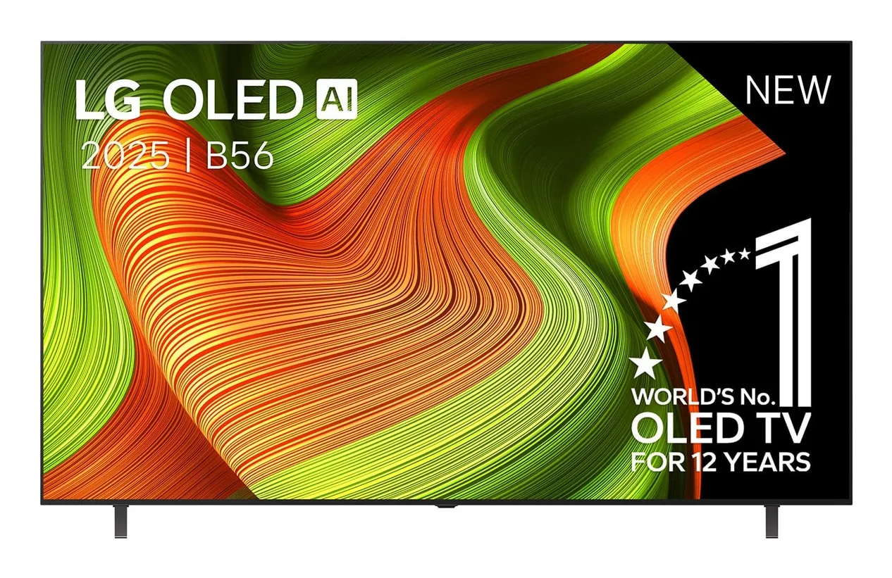 LG OLED77B56LA 77" 4K webOS 25 TV, 120Hz, Dolby Vision, HDR10, HLG
