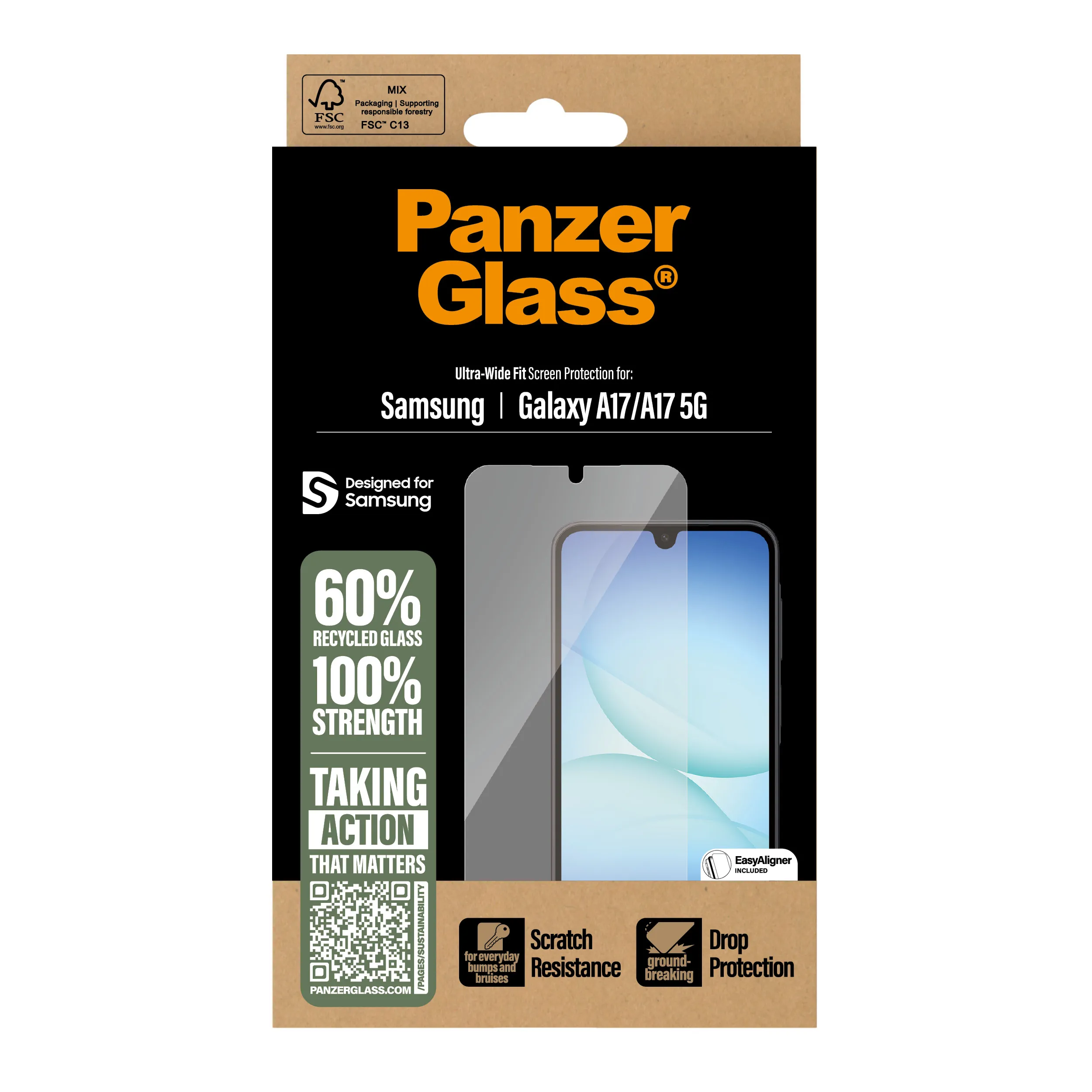 PanzerGlass Screen Protector - Samsung Galaxy A17/5G UWF