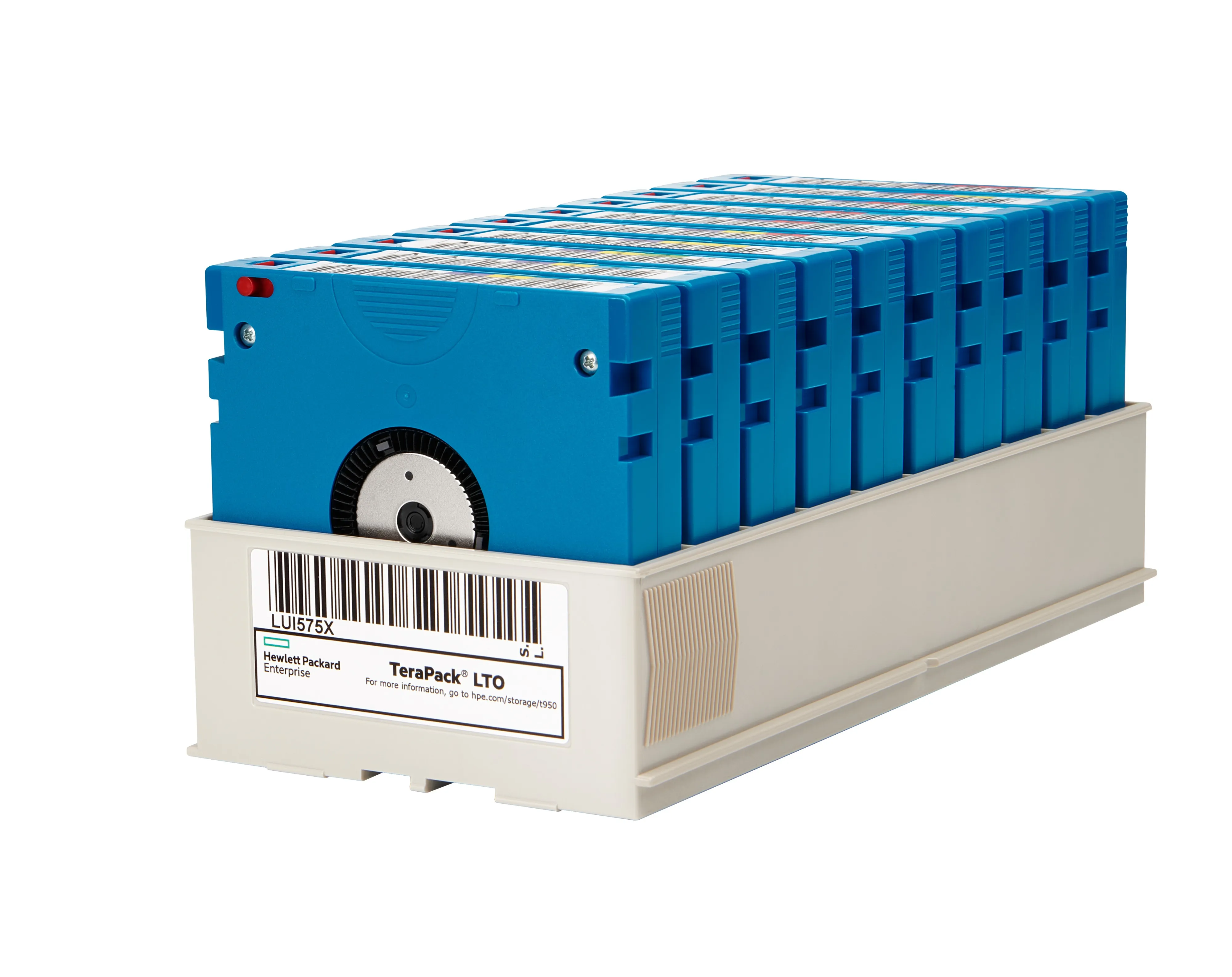 HPE LTO-9 RW Non Custom TeraPack 10 Cartridge