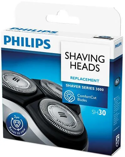 Philips SH30/50 -vaihtoter&auml;t, ruostumaton ter&auml;s