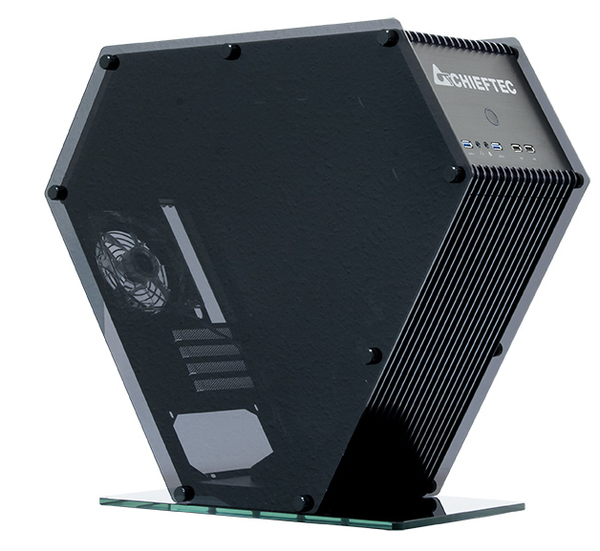 CHIEFTEC SJ-06B-OP Minitower Black, 2 x USB 3.0 / 2x USB 2.0 included