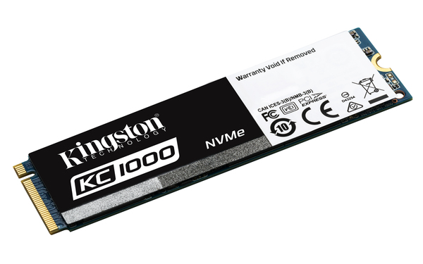 Kingston 960GB KC1000 NVMe PCIe - SSD M.2