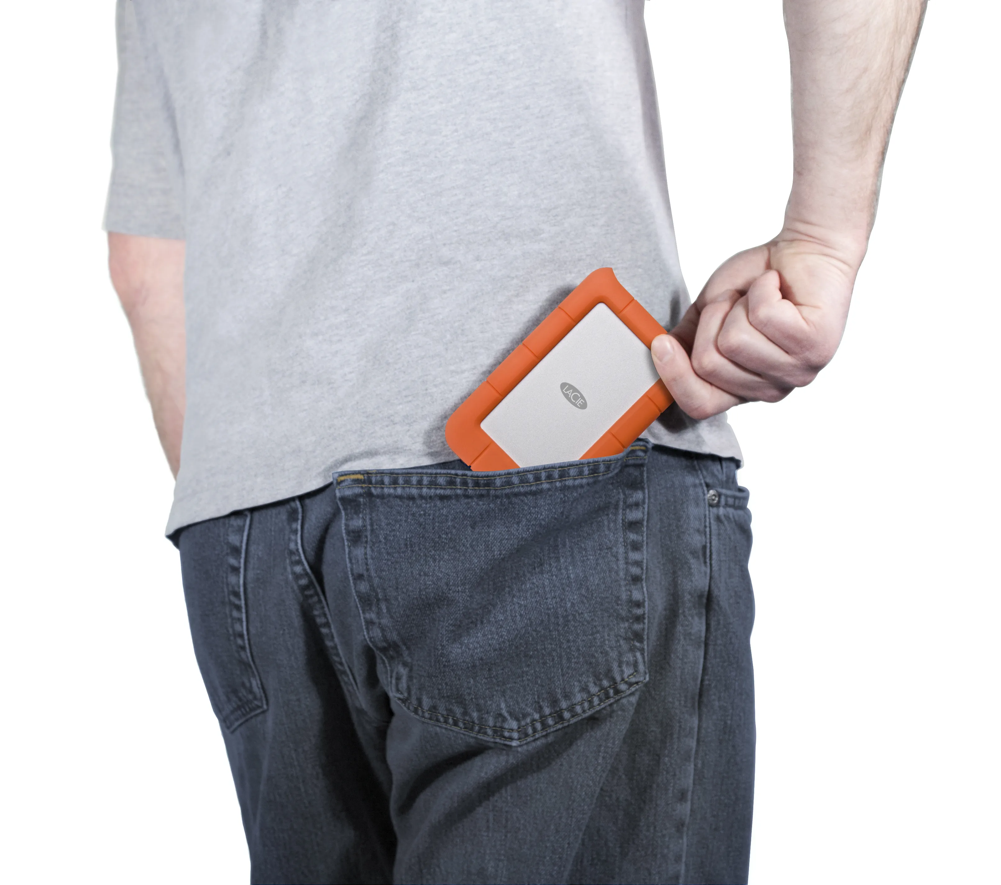 Lacie Rugged 2 Tt USB-C -ulkoinen SSD, Oranssi