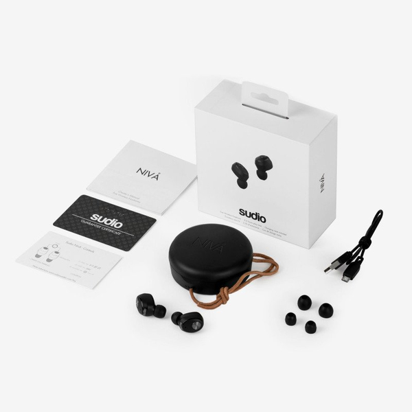 Sudio Niv&aring; TWS - wireless in-ear headphones, black