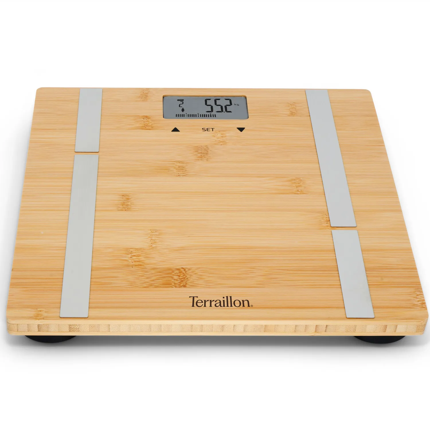 Terraillon Bamboo Fit BMI -henkilövaaka, 10 käyttäjää, 180kg