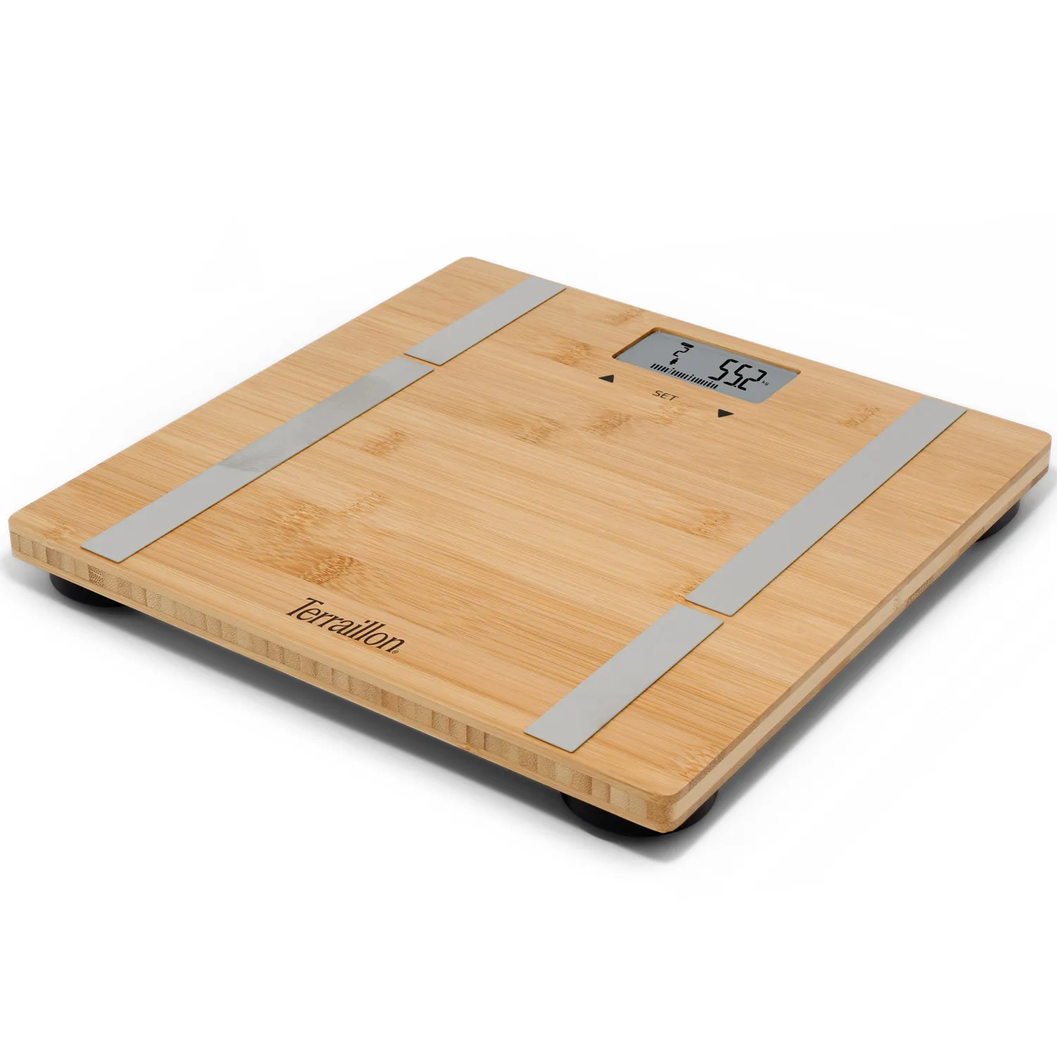 Terraillon Bamboo Fit BMI -henkilövaaka, 10 käyttäjää, 180kg