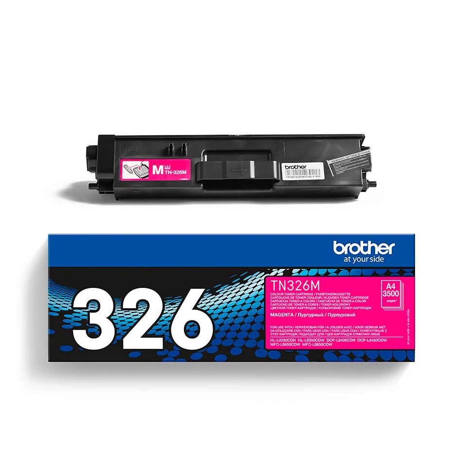 Brother TN-326M XL -laserv&auml;rikasetti, magenta