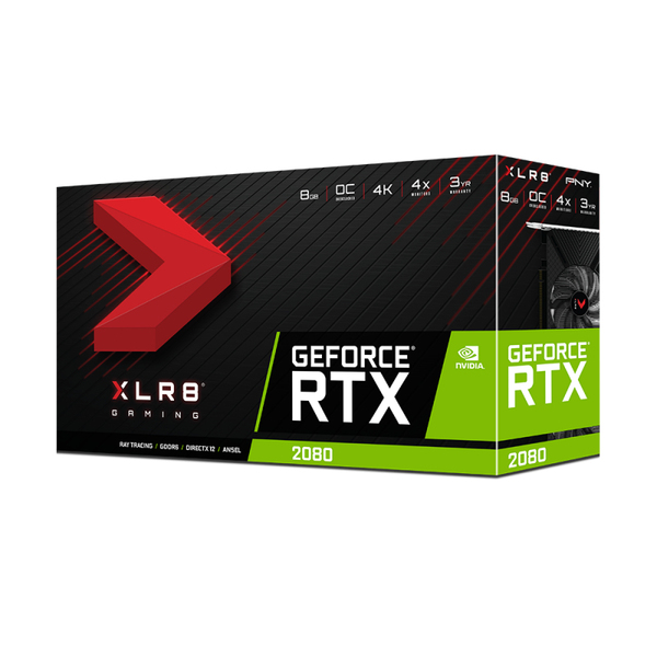 PNY GeForce RTX 2080 XLR8 Gaming OC Twin 8GB - Graphics card