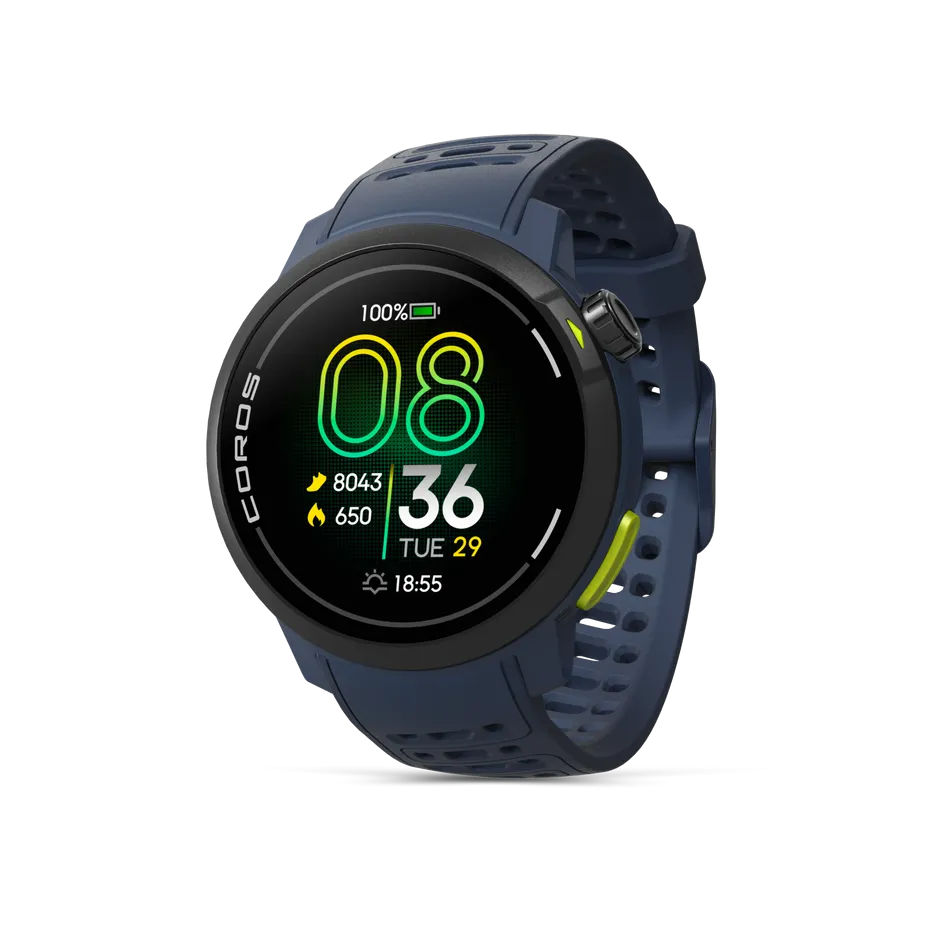 Coros Pace Pro - sports watch, navy