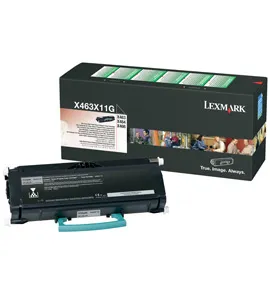 Lexmark X463X11G Toner cartridge, Black