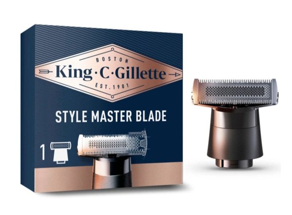 King C. Gillette Style Master XT10 -vaihtoter&auml;, musta