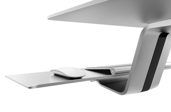 ERGOTRON WorkFit-A sit-atand-workplace - for Apple&reg; iMac