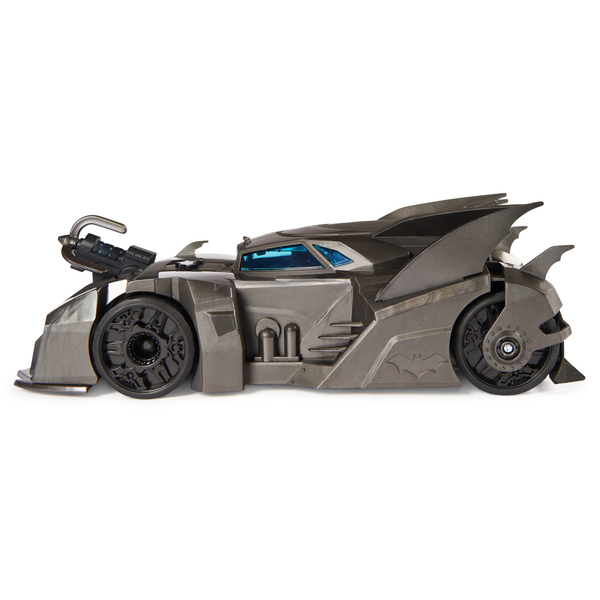 Spin Master DC Comics Batman - Offroad Batmobile with hook catapult, toy vehicle (black)