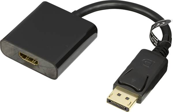 DELTACO HDMI-kabel, 19-pin ur-micro 19-pin ur, musta, 0.1m