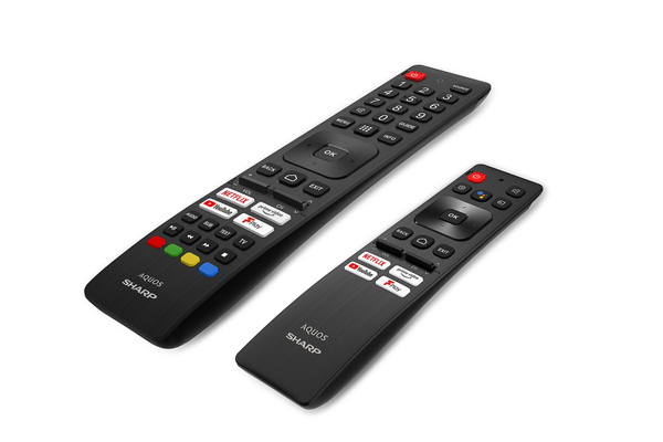 Sharp 55&quot; UHD Quantum Dot, Black Frameless Android smart TV