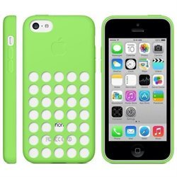 Faceplate Silicon for iPhone 5C green