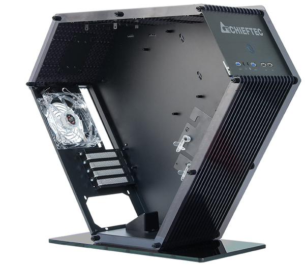 CHIEFTEC SJ-06B-OP Minitower Black, 2 x USB 3.0 / 2x USB 2.0 included