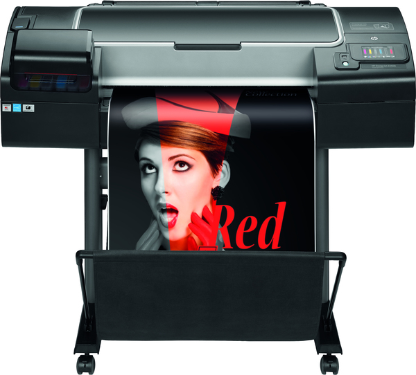 HP DesignJet Z2600 PostScript - 24&quot; suurkokotulostin - v&auml;ri - mustesuihku - Rulla (61 cm x 45,7 m) - 2400 x 1200 pistett&auml;/tuuma - jopa 43 neli&ouml;metri&auml;/tunti - US
