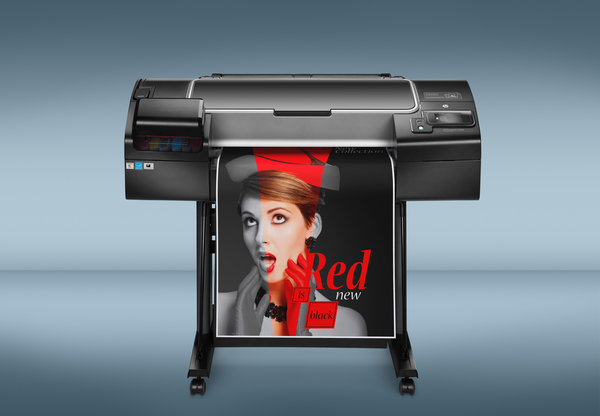 HP DesignJet Z2600 PostScript - 24&quot; suurkokotulostin - v&auml;ri - mustesuihku - Rulla (61 cm x 45,7 m) - 2400 x 1200 pistett&auml;/tuuma - jopa 43 neli&ouml;metri&auml;/tunti - US