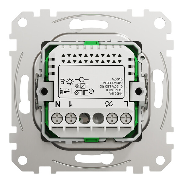 Wiser Exxact Multiwire - ljusreglerare, Vit