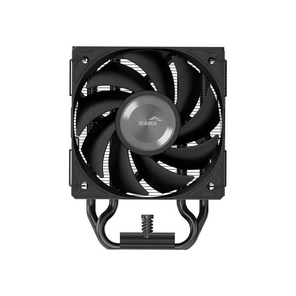 SAMA X40 Musta CPU-ilmaj&auml;&auml;hdytin 100 mm