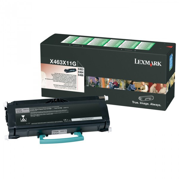 Lexmark X463X11G -laserv&auml;rikasetti, musta