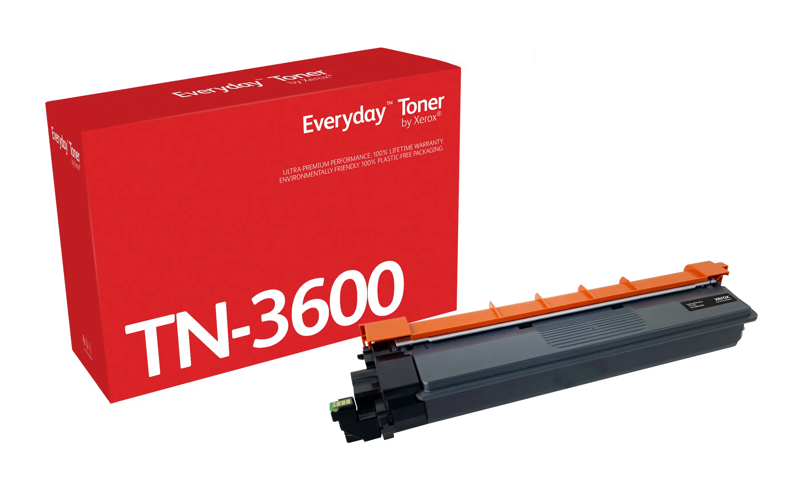 Everyday Black Toner  Brother TN3600, Standard Capacity