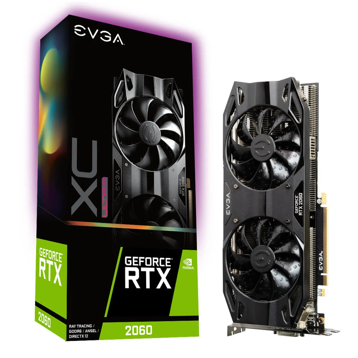 EVGA GeForce RTX 2060 XC Ultra Gaming 6GB - Graphics card