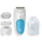 Braun Silk-épil 5 SES 5-605 -epilaattori, sininen valkoinen