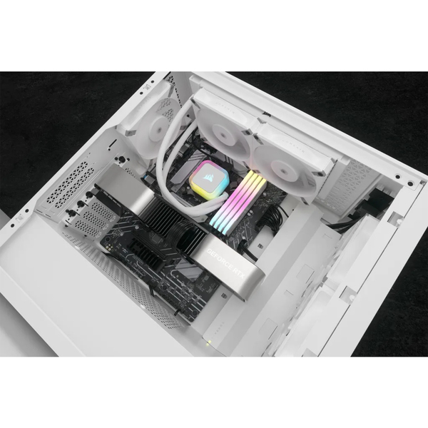 Corsair iCUE H100i Elite RGB White Liquid CPU Cooler