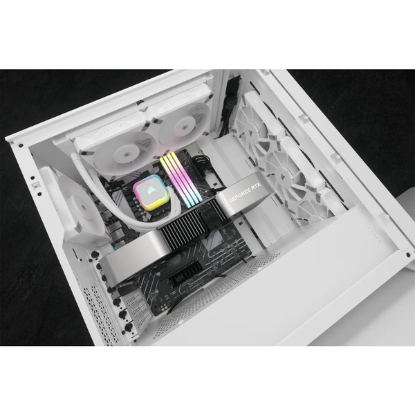 Corsair iCUE H100i Elite RGB White Liquid CPU Cooler