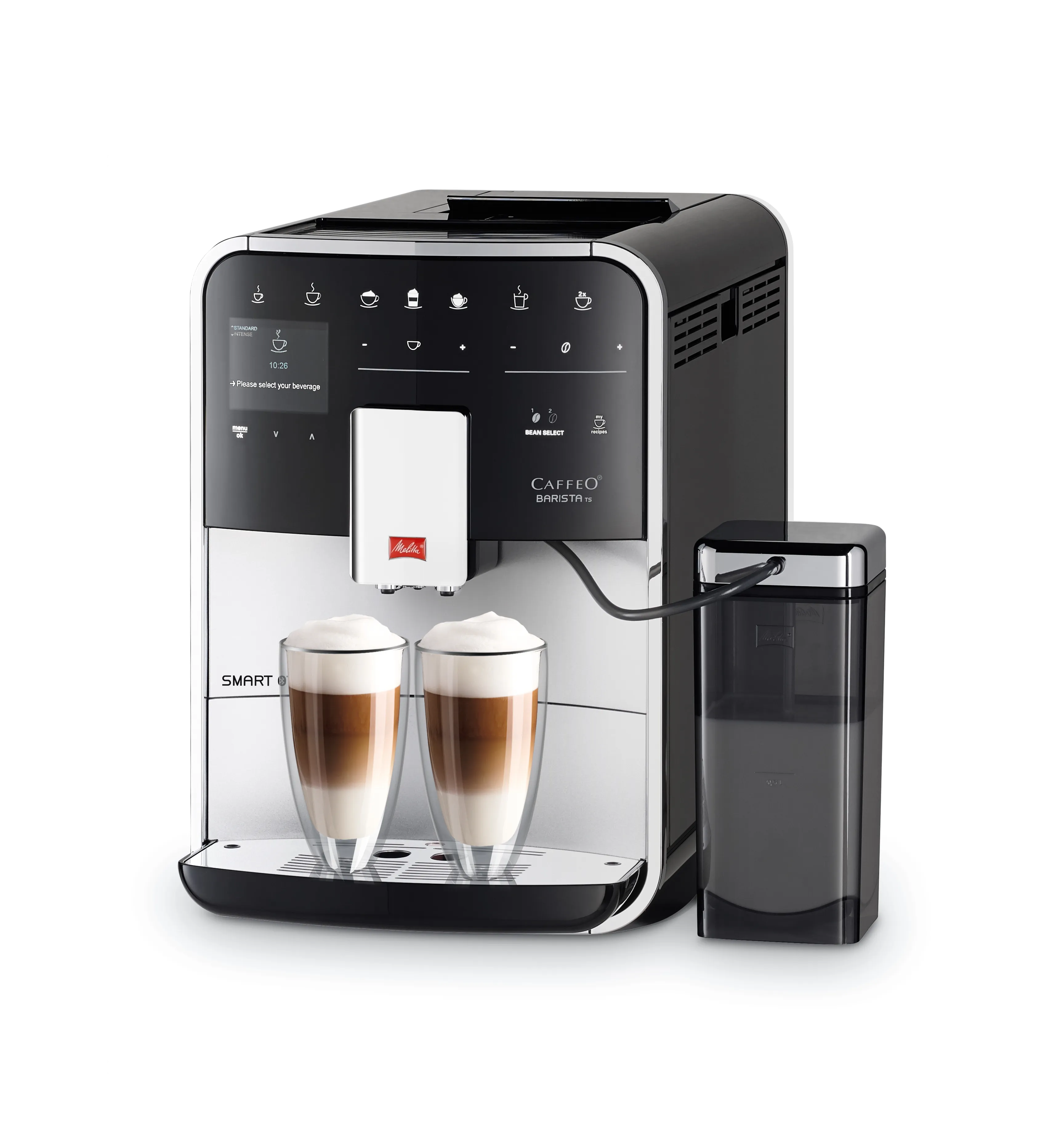 Melitta barista TS smart -kaffemaskin, silver