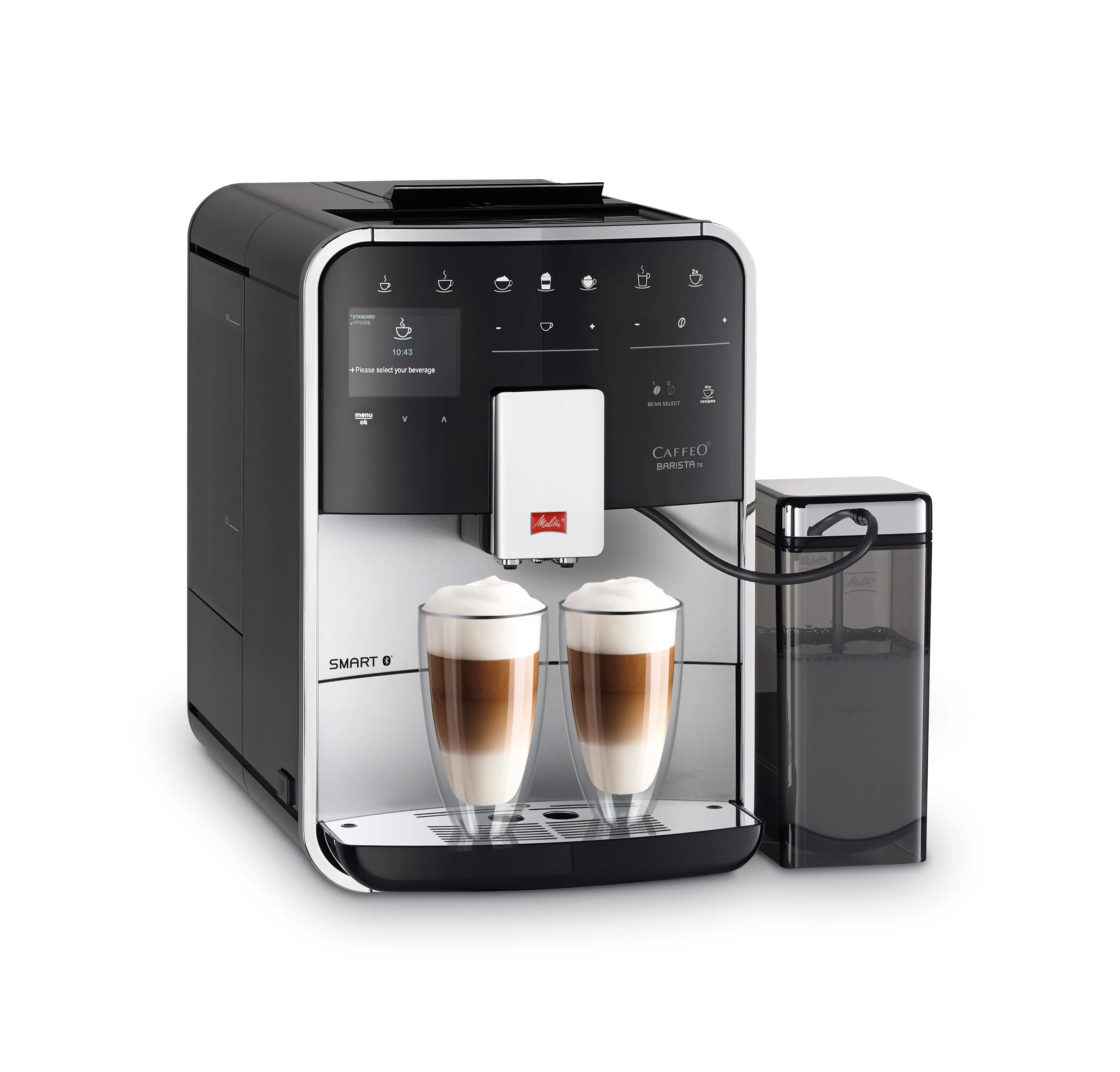 Melitta barista TS smart -kaffemaskin, silver