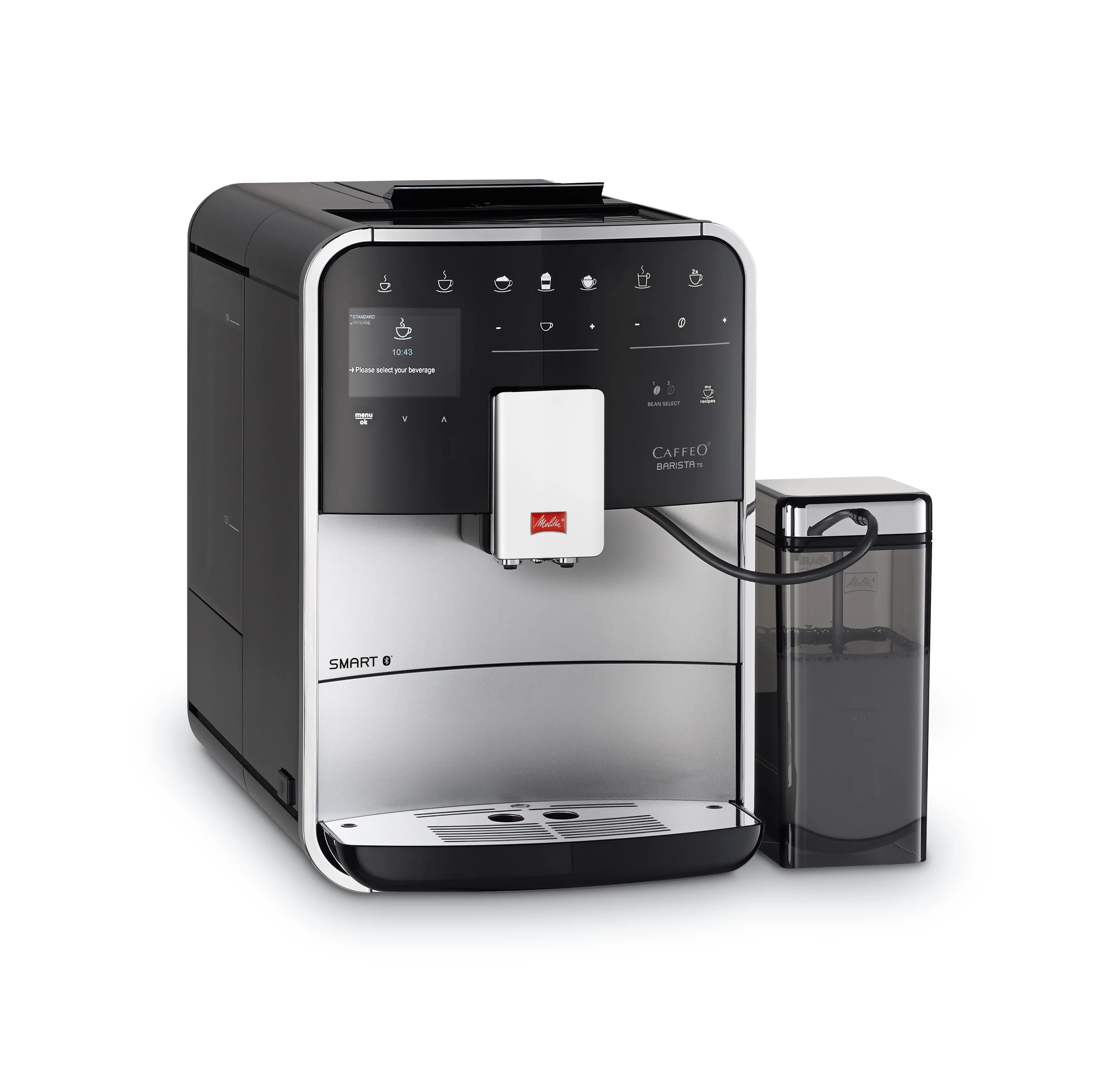 Melitta barista TS smart -kaffemaskin, silver