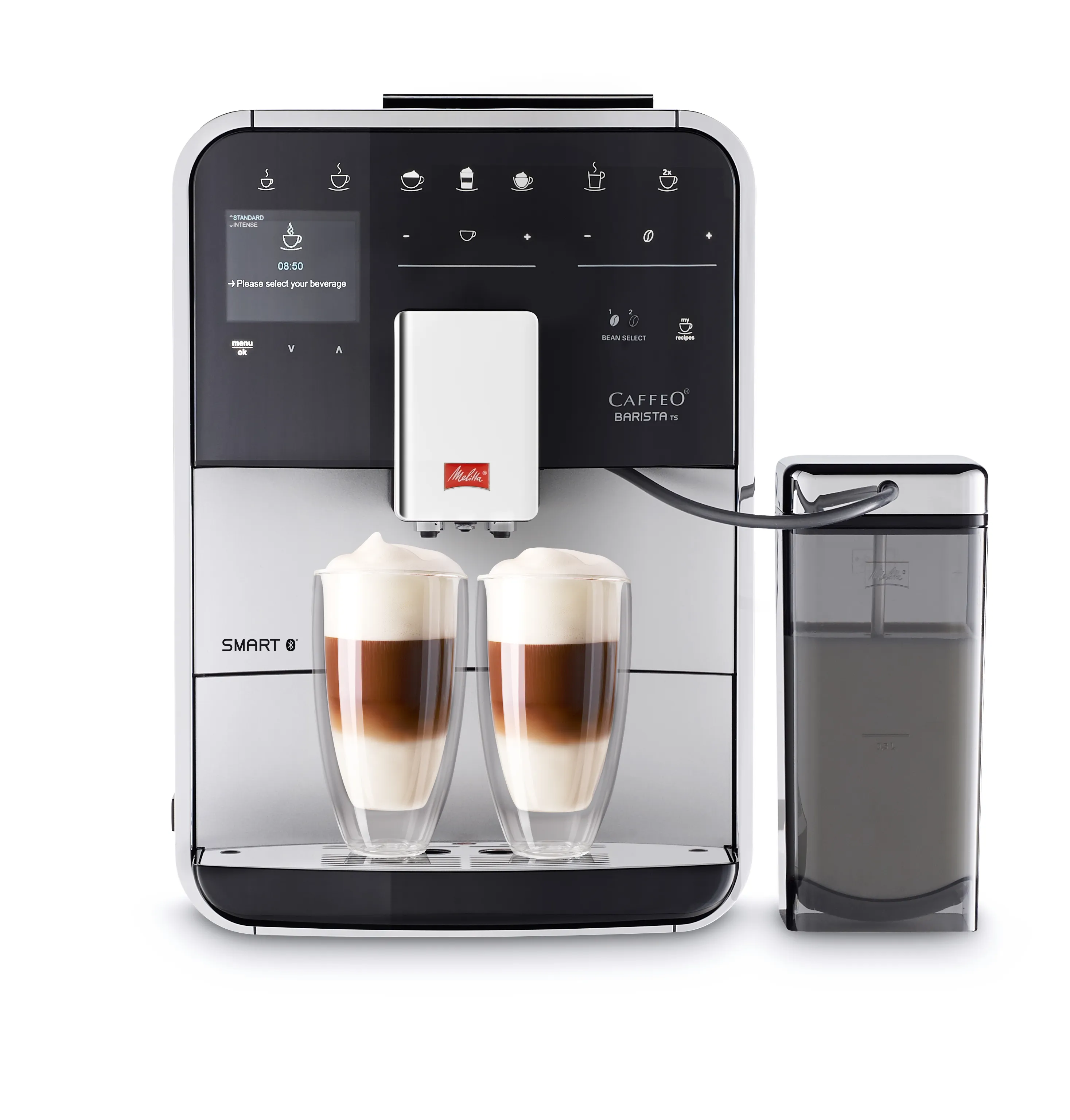 Melitta barista TS smart -kaffemaskin, silver