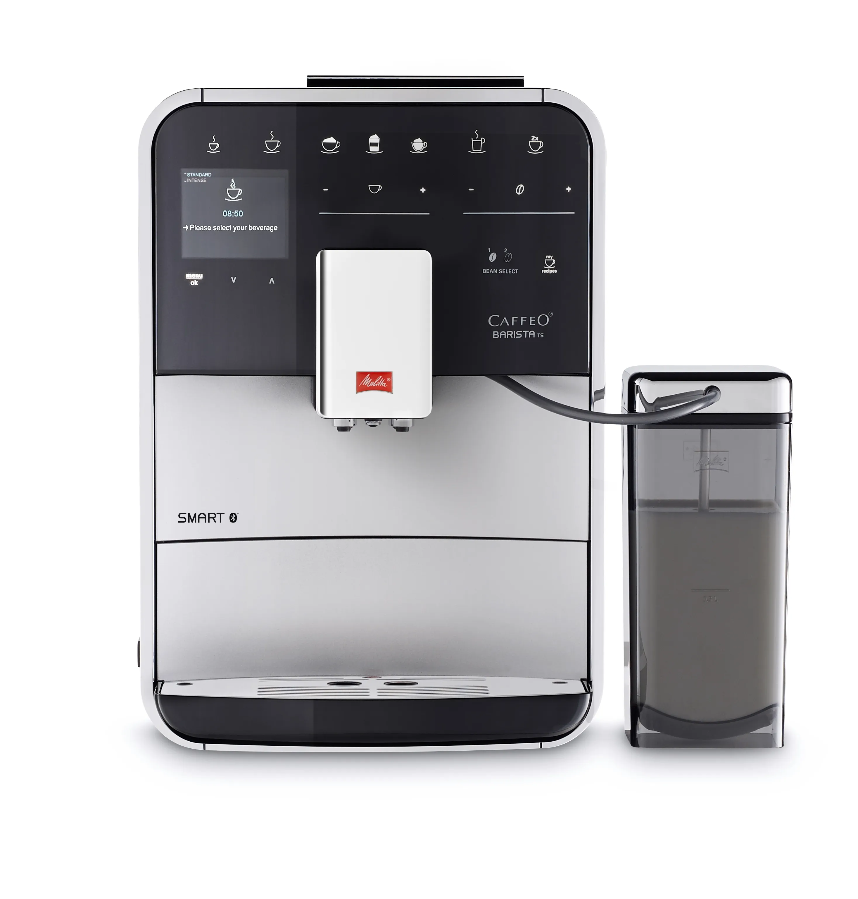 Melitta barista TS smart -kaffemaskin, silver