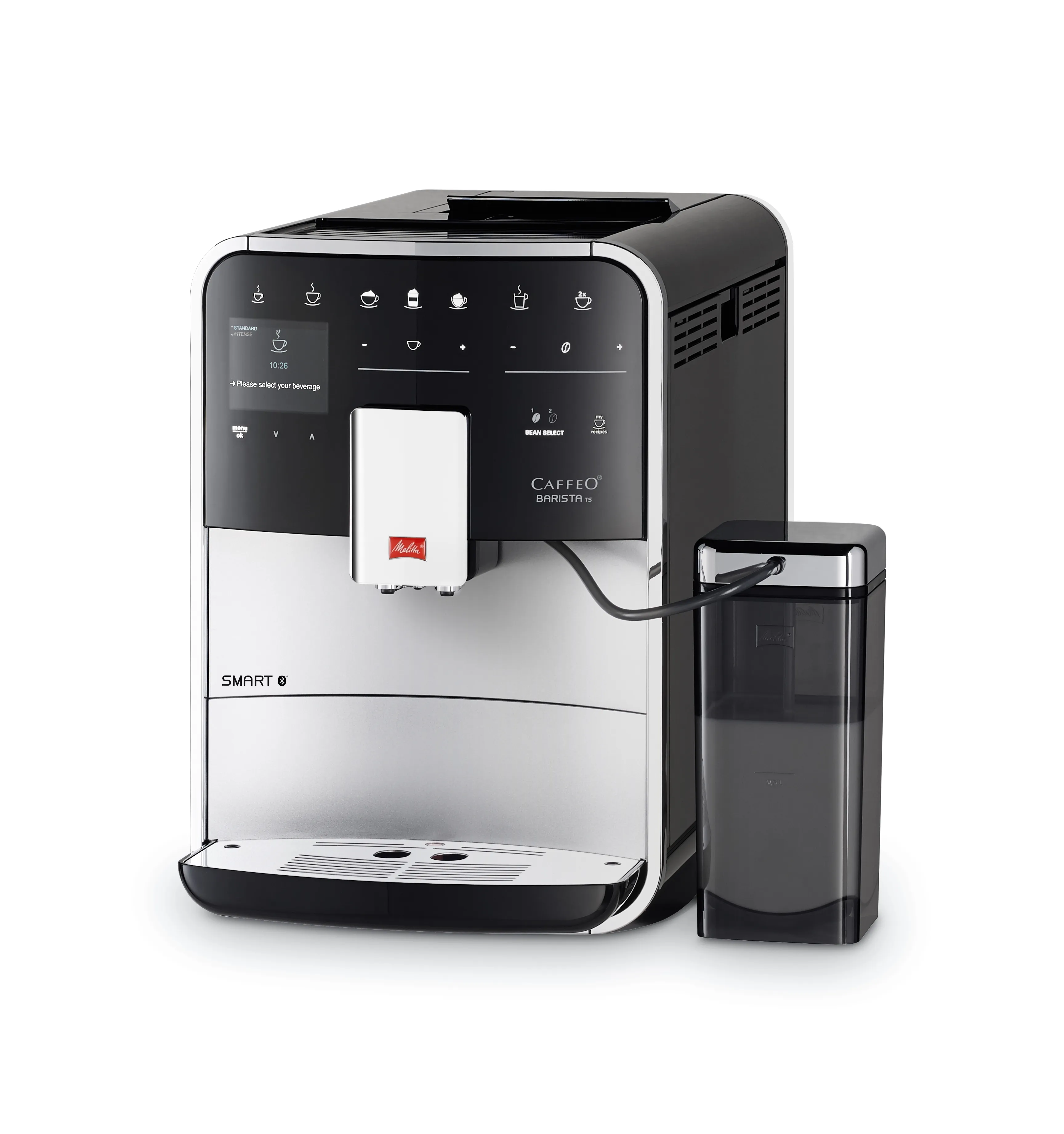 Melitta barista TS smart -kaffemaskin, silver