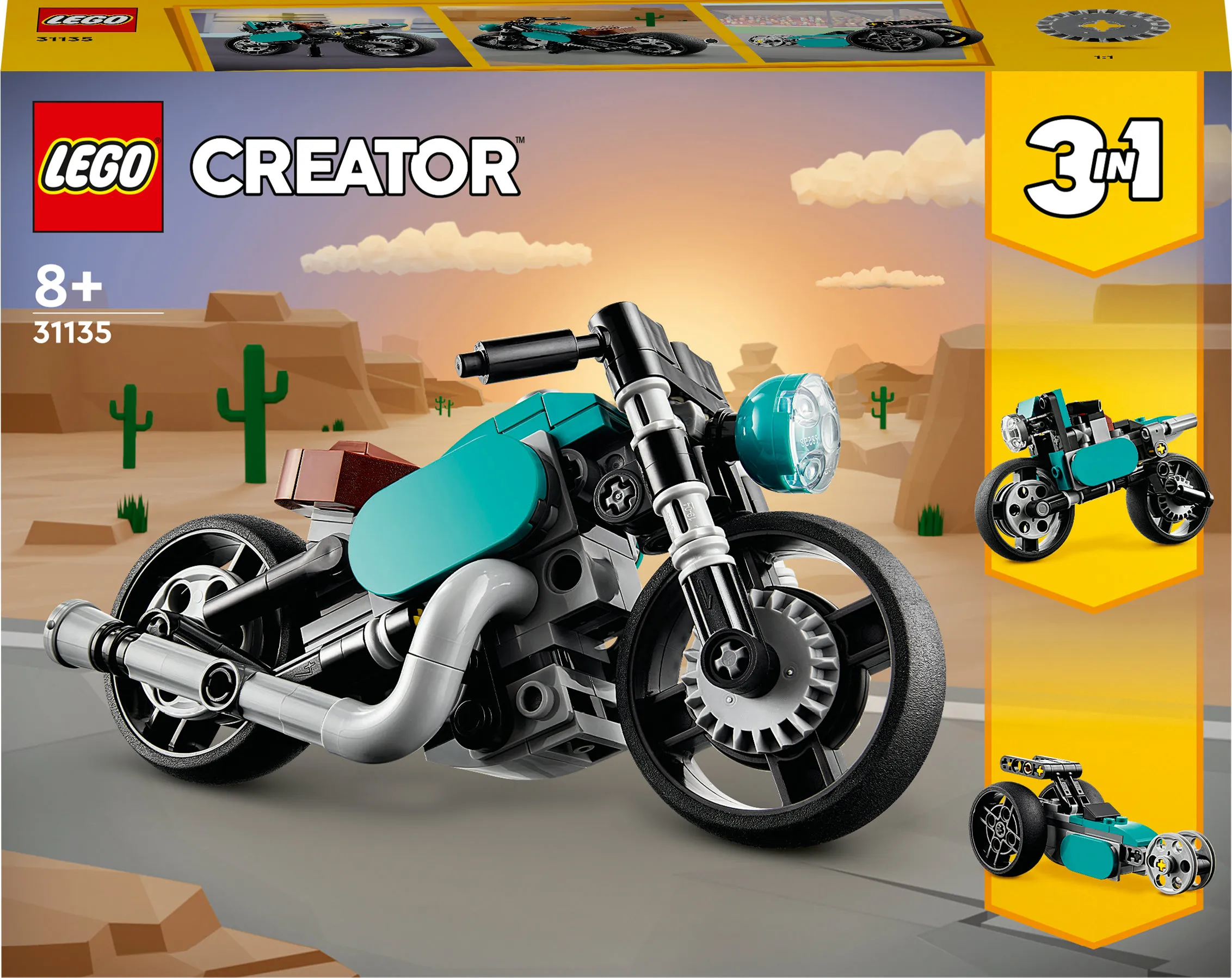Lego Creator 3in1 Vintage Motorbike 31135