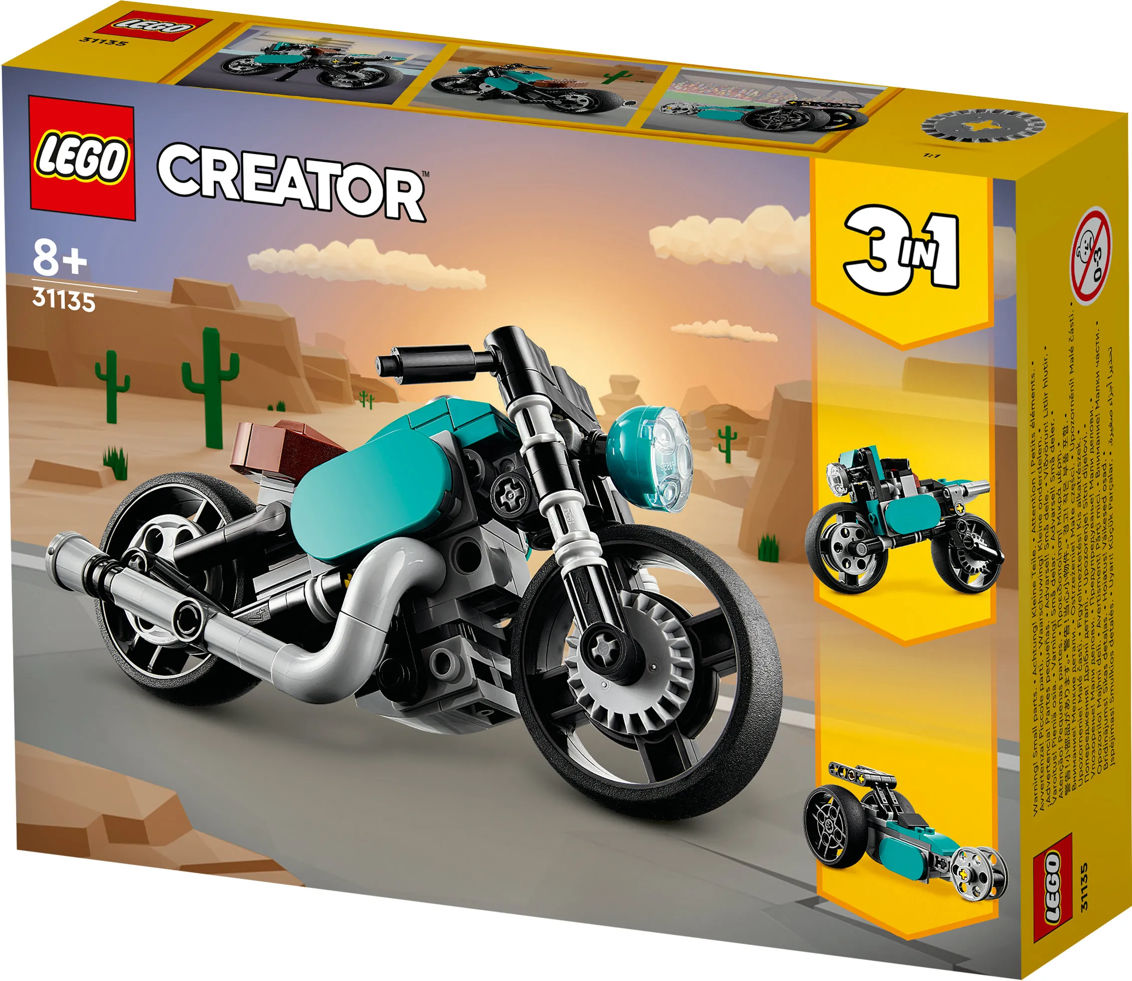 Lego Creator 3in1 Vintage Motorbike 31135